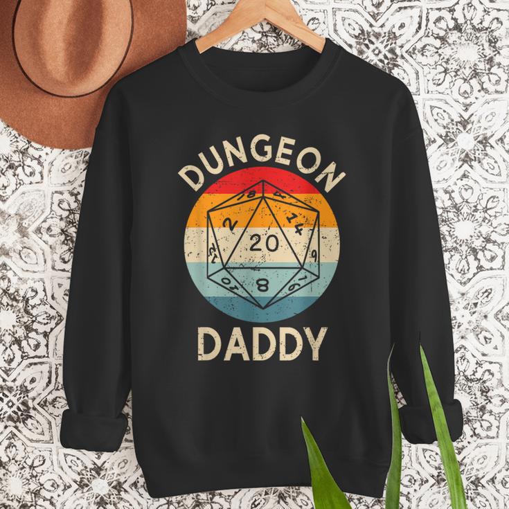 Retro Dungeon Daddy Fathers Day Men Sweatshirt