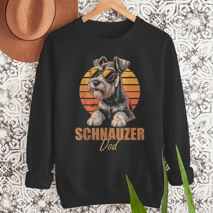Retro Miniature Schnauzer Dad Vintage Dog Lovers Men Sweatshirt Retro Miniature Schnauzer Dad Vintage Dog Lovers Men Sweatshirt