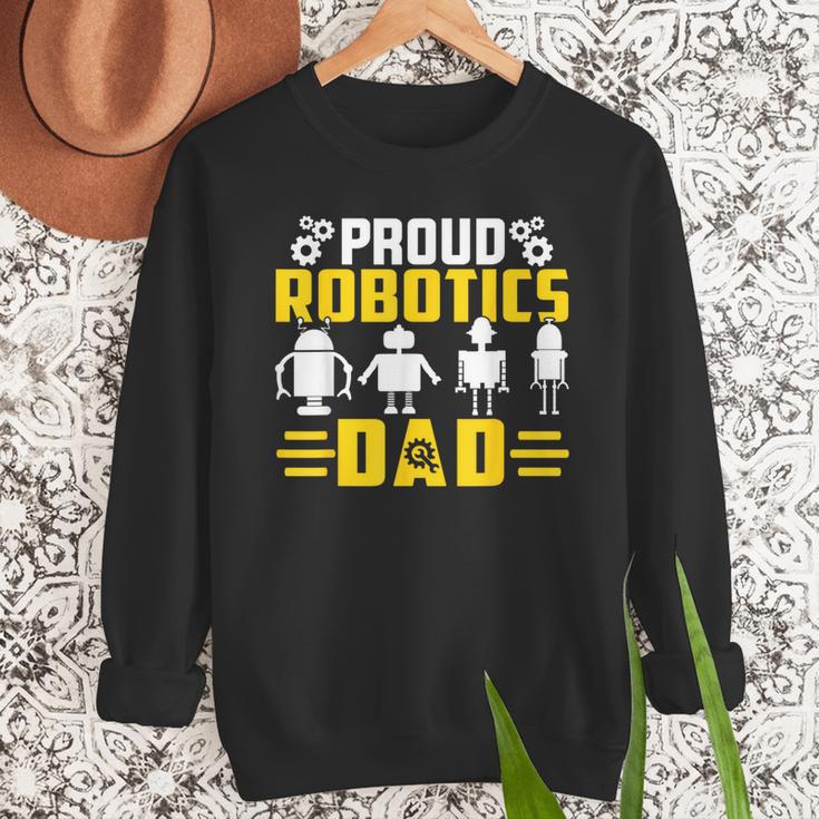 Robotics Father Robotics Dad Men Sweatshirt