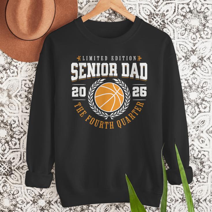 Senior Basketball Dad 2026 The Final Quarter Men Sweatshirt