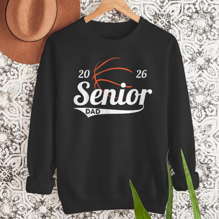 Senior Basketball Dad Class Of 2026 Graduation Graduate Men Sweatshirt