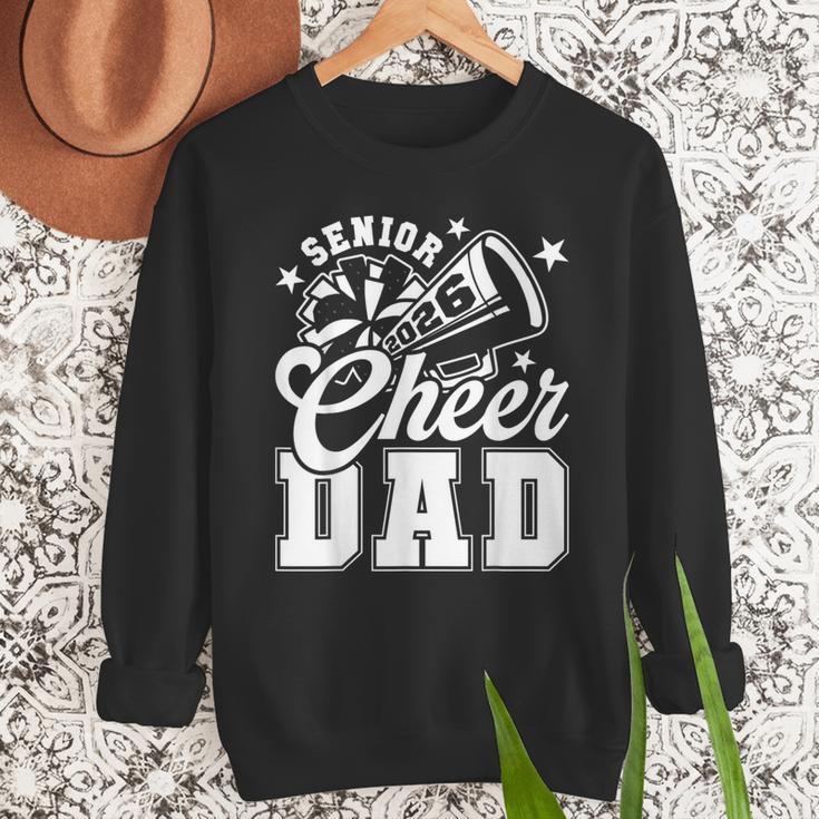 Senior Cheer Dad 2026 Proud Cheerleader Dad Class Of 2026 Men Sweatshirt