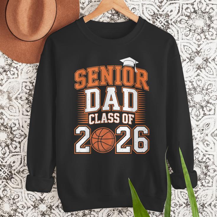 Senior Dad Class Of 2026 Graduate Basketball Graduation 2026 Men Sweatshirt Senior Dad Class Of 2026 Graduate Basketball Graduation 2026 Men Sweatshirt