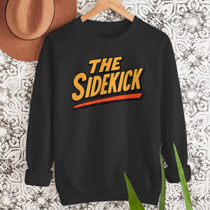 Sidekick Easy Halloween Matching Superhero Costume Dad Mom Men Sweatshirt Sidekick Easy Halloween Matching Superhero Costume Dad Mom Men Sweatshirt