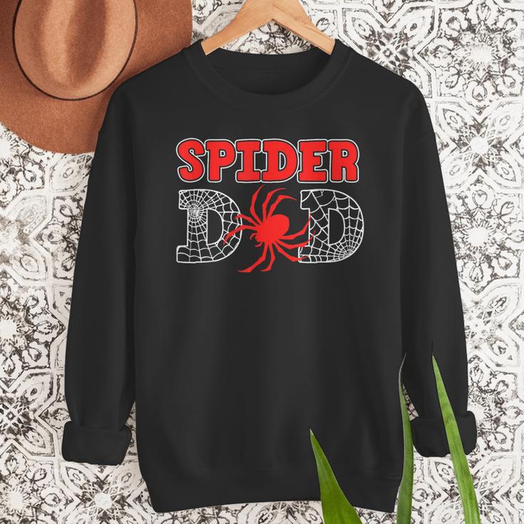 Spider Dad Spidey Birthday Family Matching Kid Daddy Spiders Men Sweatshirt
