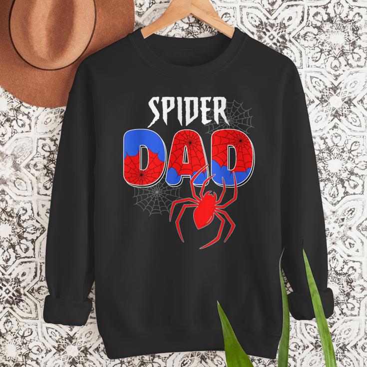 Spiders Dad Matching Family Birthday Father's Day Men Sweatshirt