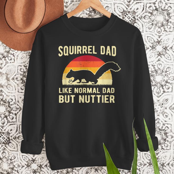 Squirrel Dad Pet Squirrel Owner Squirrel Lover Nuts Men Sweatshirt