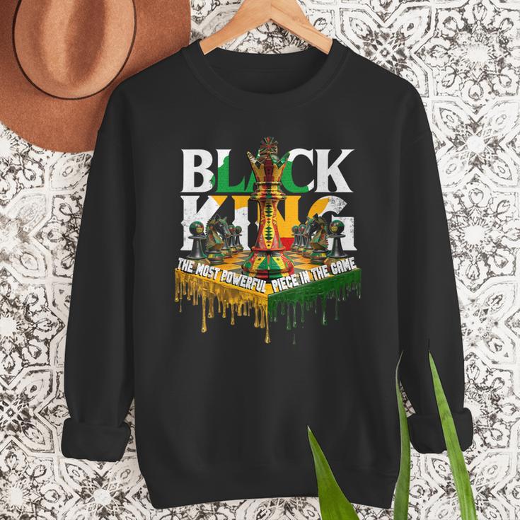 History I Am Black Man King Dad Melanin Men Women Men Sweatshirt