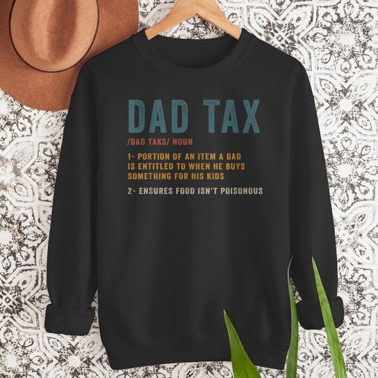 Vintage Dad Tax Definition Men Father's Day Men Sweatshirt Vintage Dad Tax Definition Men Father's Day Men Sweatshirt