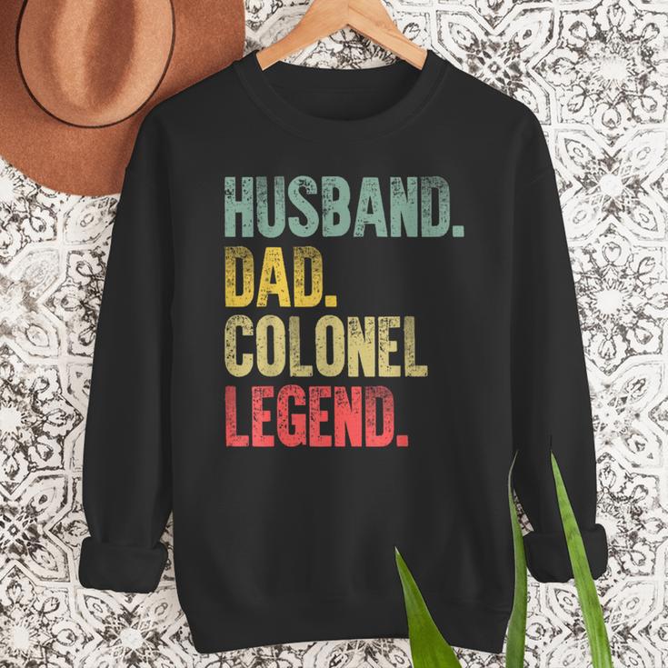 Vintage Husband Dad Colonel Legend Retro T-Shirt Men Sweatshirt Vintage Husband Dad Colonel Legend Retro T-Shirt Men Sweatshirt
