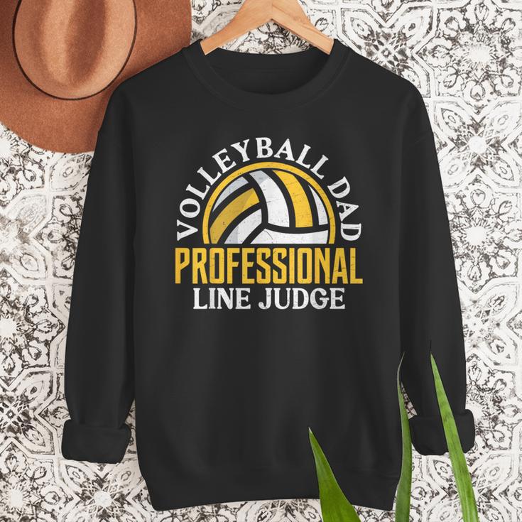 Volleyball Dad Professional Line Judge Volleyball Dad Men Sweatshirt