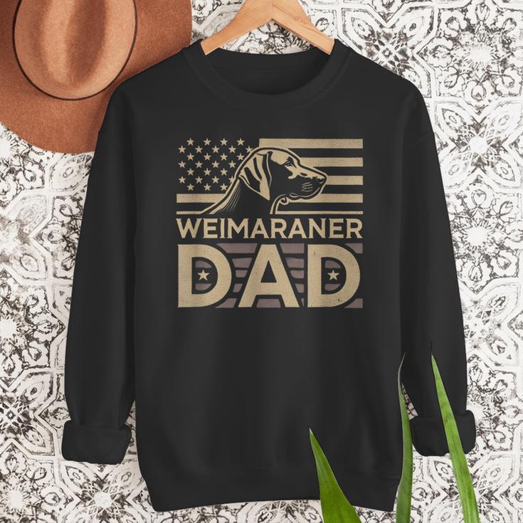 Weimaraners Lover & Weimaraner Shirts Weimaraner Dad -Adults -Kids - Small Short Sleeve V-Neck Polyester Casual Humorous Lover All Seasons Men Sweatshirt