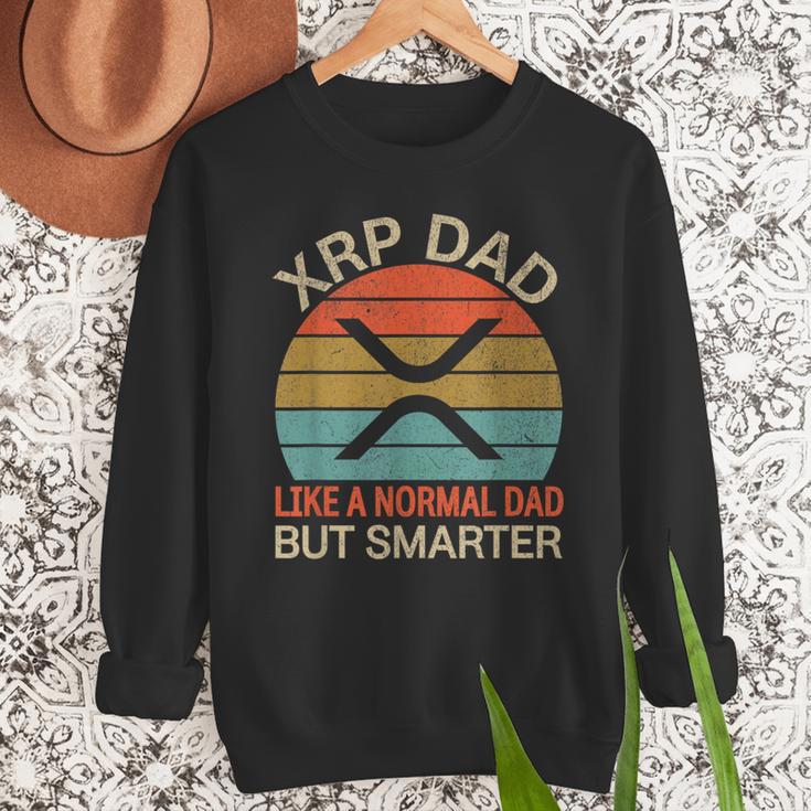 XRP Dad Crypto Merchandise Definition Men Sweatshirt