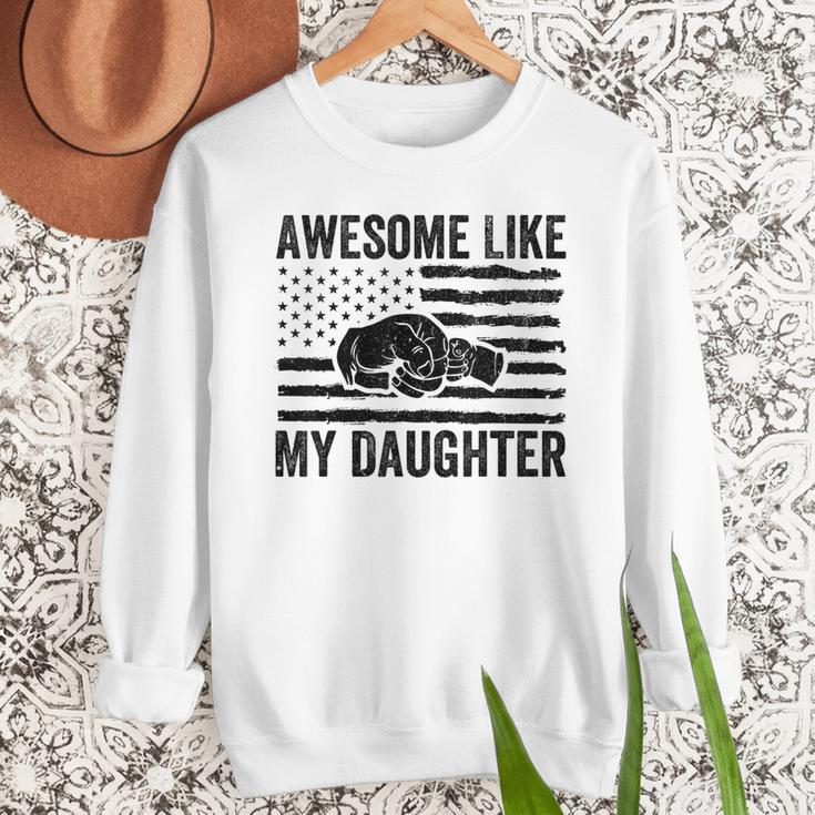 Awesome Like My Daughter Men Fathers Day Dad Men Sweatshirt