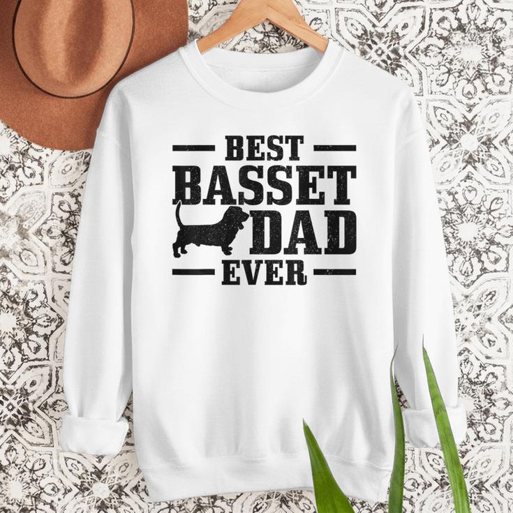 Basset Dad Dog Papa Basset Hound Men Men Sweatshirt