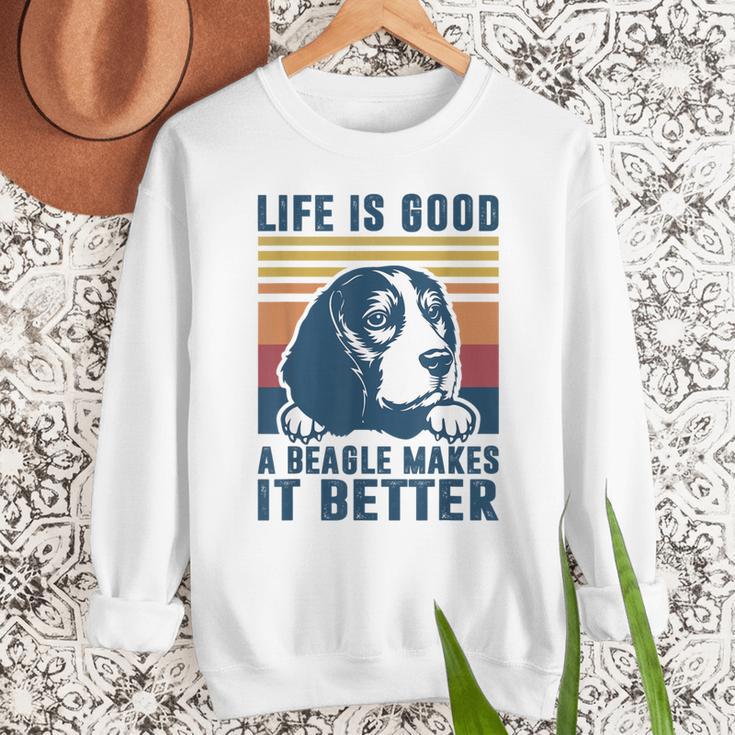 Beagle For Men Women Beagle Dog Mom Dad Beagle Men Sweatshirt