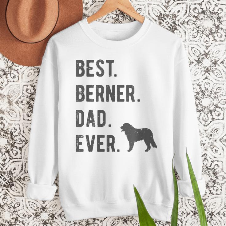 Best Berner Dad Ever Bernese Mountain Dog Lovers Dad Men Men Sweatshirt