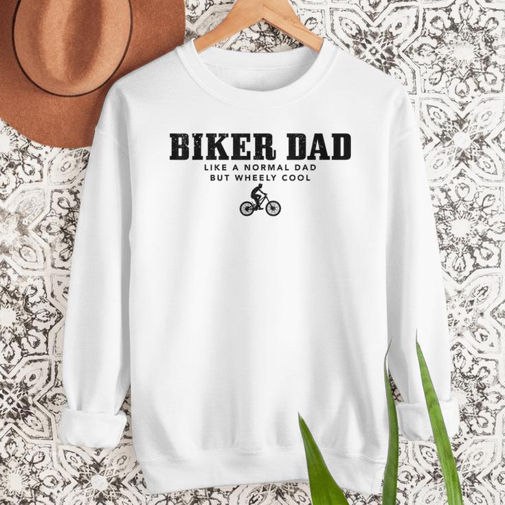 Biker Dad Mountain Bike MTB Father's Day Cyclist Men Sweatshirt Biker Dad Mountain Bike MTB Father's Day Cyclist Men Sweatshirt