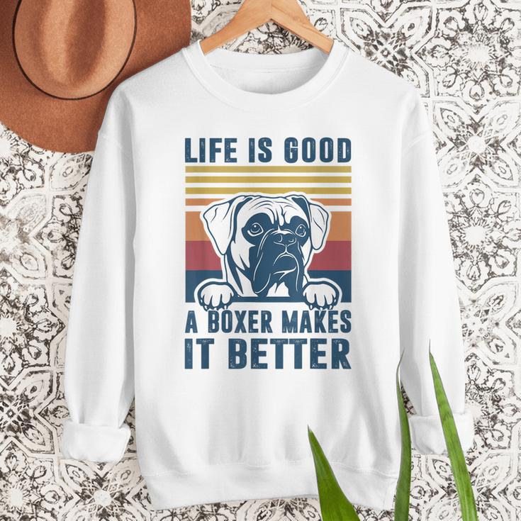 Boxer Dog For Men Women Boxer Dog Dad Mom Small Men Sweatshirt Boxer Dog For Men Women Boxer Dog Dad Mom Small Men Sweatshirt