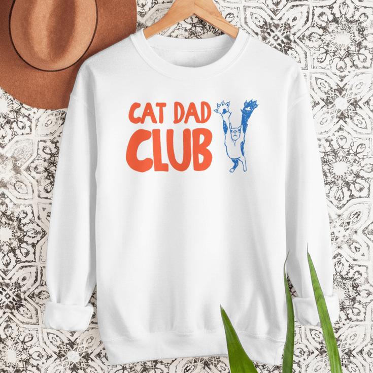 Cat Dad Club Life Is Better With Cats Father's Day 2 Sided Men Sweatshirt