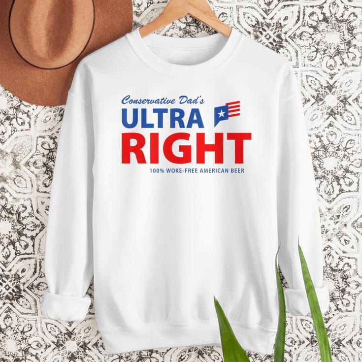 Conservative Dad's Ultra Right 100 Work Free American Beer Men Sweatshirt