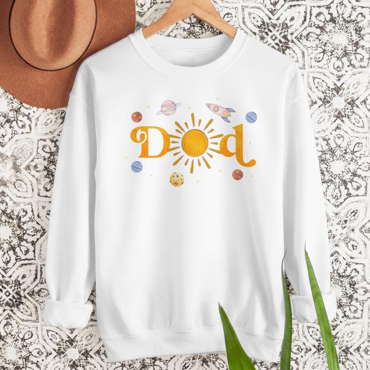 Dad Of The Birthday First Trip Around The Sun Bday Boy Men Sweatshirt
