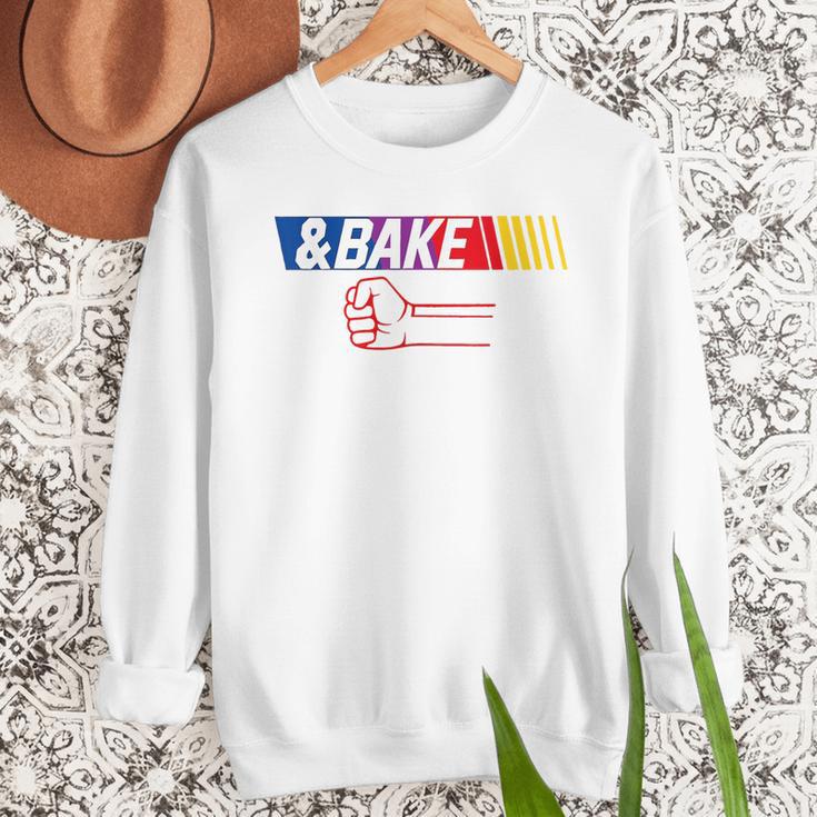 Dad Kid Matching Shake And Bake Bake Men Sweatshirt