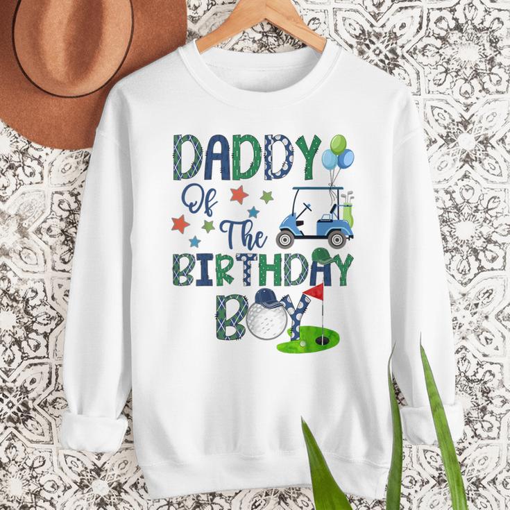 Daddy Of The Birthday Boy Hole In One Golf Lover Men Sweatshirt