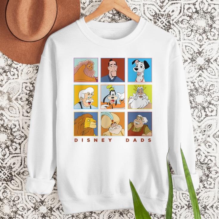 Disney Classic Father's Day Disney Dads Colorful Panels Men Sweatshirt