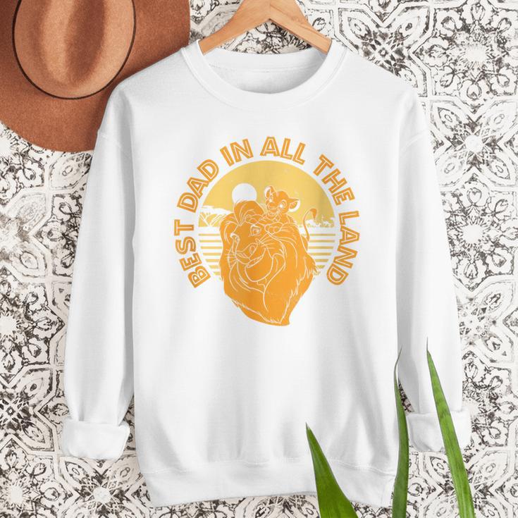 Disney The Lion King Father's Day Best Dad In All The Land Men Sweatshirt