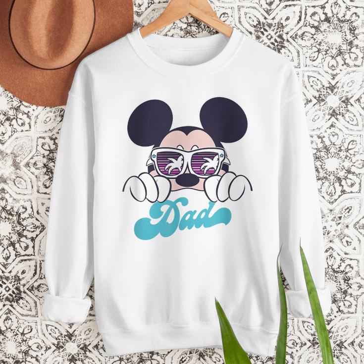 Disney Mickey And Friends Cool Mickey Summer Vibes Dad Logo Men Sweatshirt