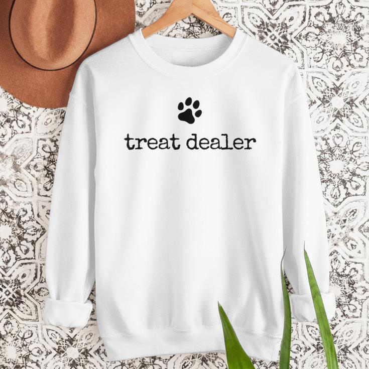 Dog Treat Dealer Vintage Pet Print Dog Dad Mom Men Sweatshirt Dog Treat Dealer Vintage Pet Print Dog Dad Mom Men Sweatshirt