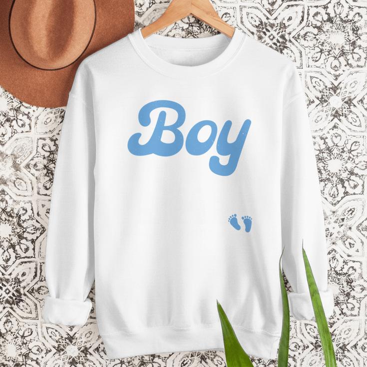 Expecting Dad Of Boy Est 2026 Father's Day Son-Dad To Be Men Men Sweatshirt