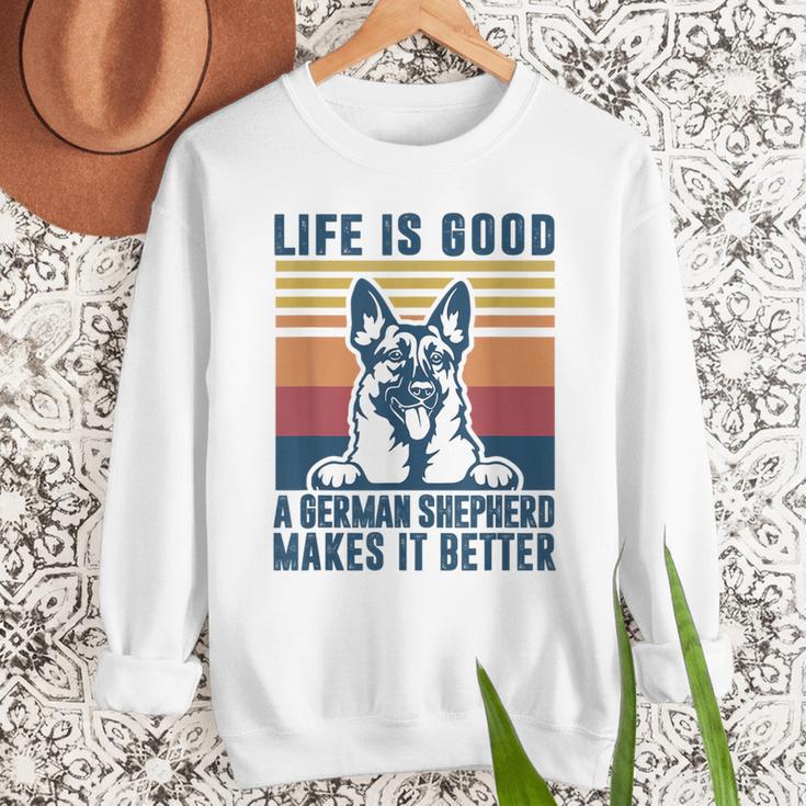 German Shepherd Men Women Dog Dad Mom German Shepherd Men Sweatshirt
