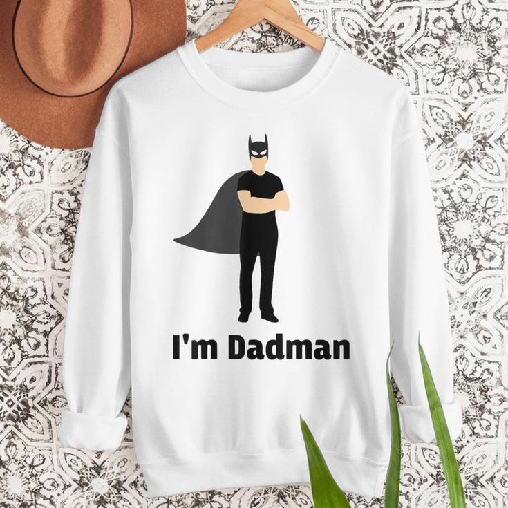 I'm Dadman Superhero Dad Father's Day Men Sweatshirt