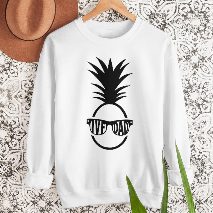 IVF DAD Pineapple Transfer Day Retrieval Day Infertility Men Sweatshirt