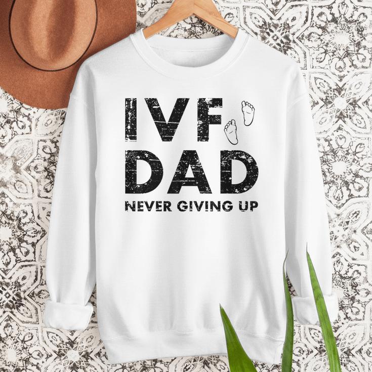 IVF Dad Retrieval Day Infertility Transfer Father Men Sweatshirt IVF Dad Retrieval Day Infertility Transfer Father Men Sweatshirt