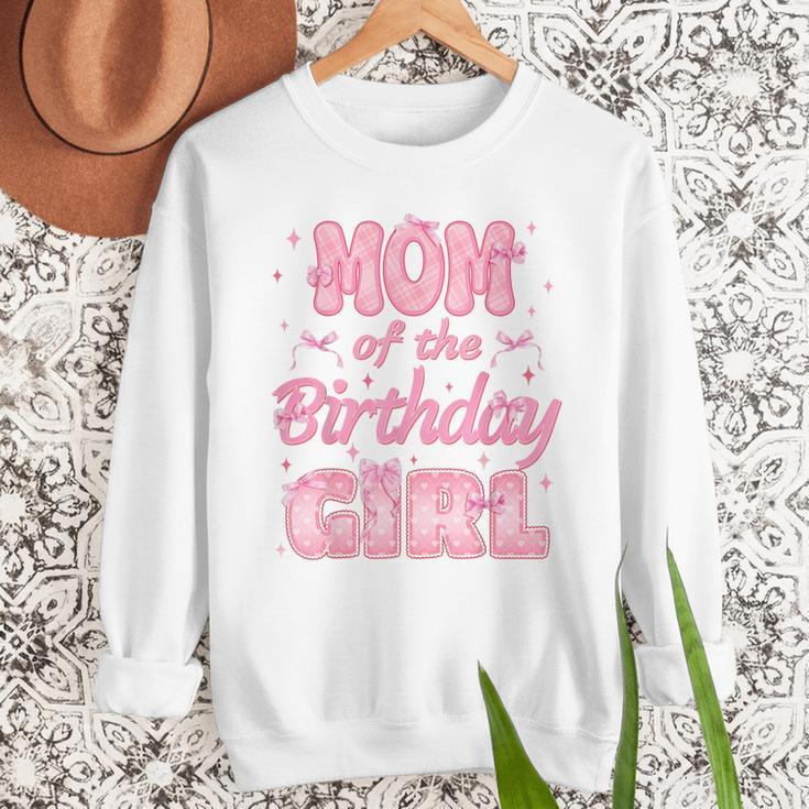 Mom And Dad Of The Birthday Girl Coquette Family Matching Men Sweatshirt Mom And Dad Of The Birthday Girl Coquette Family Matching Men Sweatshirt