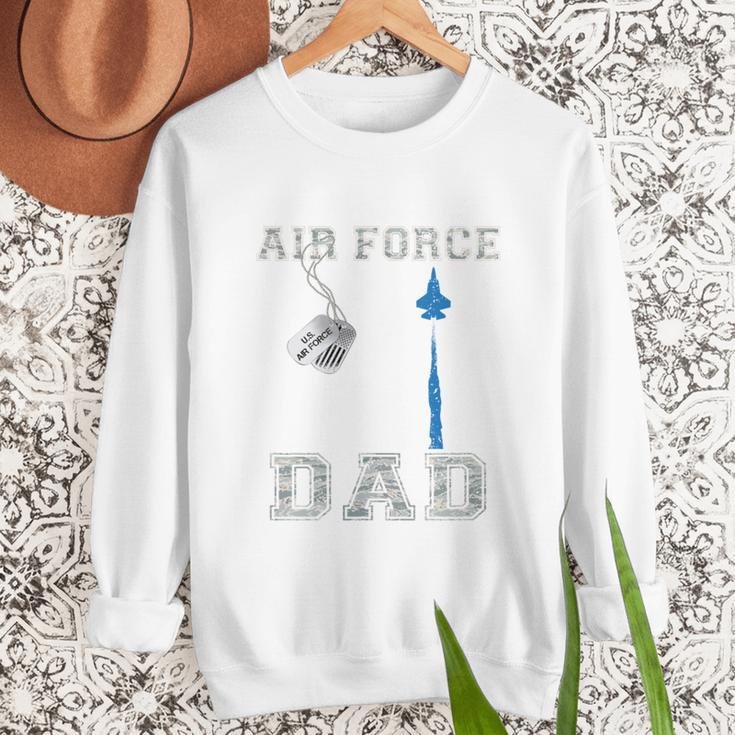 Proud Air Force Dad US Air Force Graduation Dad Men Sweatshirt