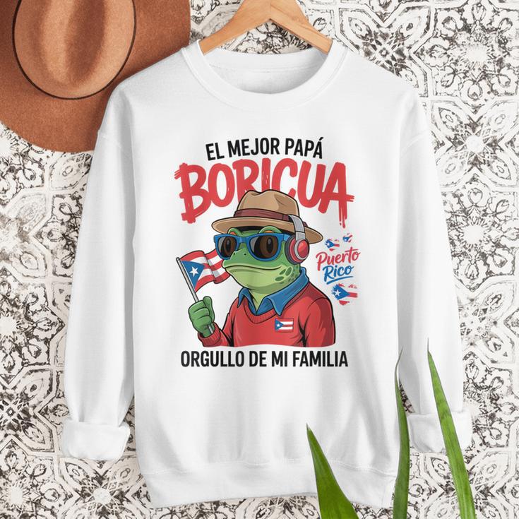 Puerto Rican Dad Idea For Men & Papá Boricua Coqui Frog Men Sweatshirt Puerto Rican Dad Idea For Men & Papá Boricua Coqui Frog Men Sweatshirt