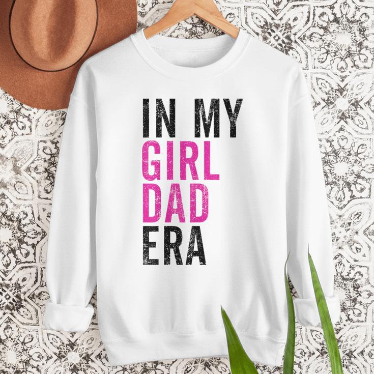 Retro In My Dad Girl Era Father's Day Christmas Men Sweatshirt