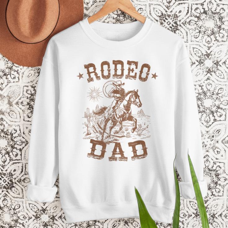 Rodeo Dad Western Cowboy Daddy Family Matching Father's Day Men Sweatshirt