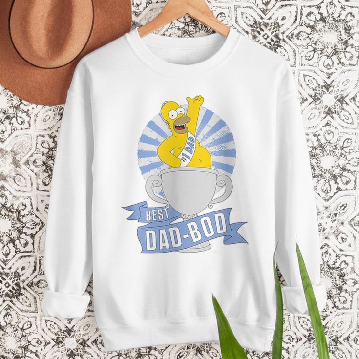 The Simpsons Father's Day Homer Best Dad BOD Men Sweatshirt