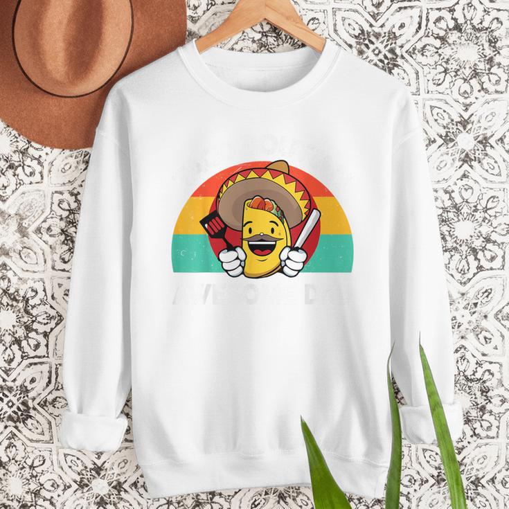 Taco Bout Awesome Dad Cinco De Mayo Mexican Men Men Sweatshirt Taco Bout Awesome Dad Cinco De Mayo Mexican Men Men Sweatshirt