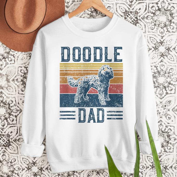 Vintage Doodle Dad Aussie Doodle & Goldendoodle Men Sweatshirt