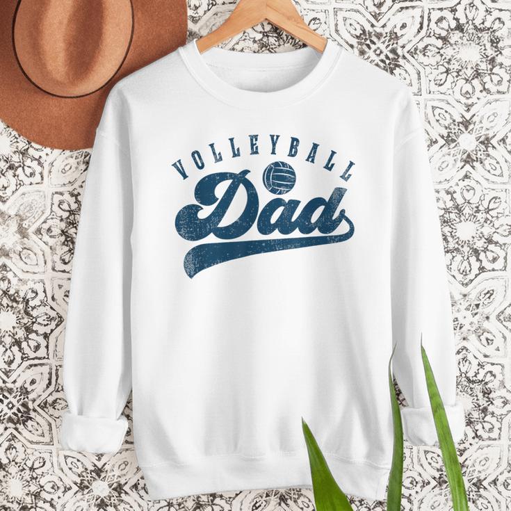 Volleyball Dad Daddy Father's Day Men Sweatshirt