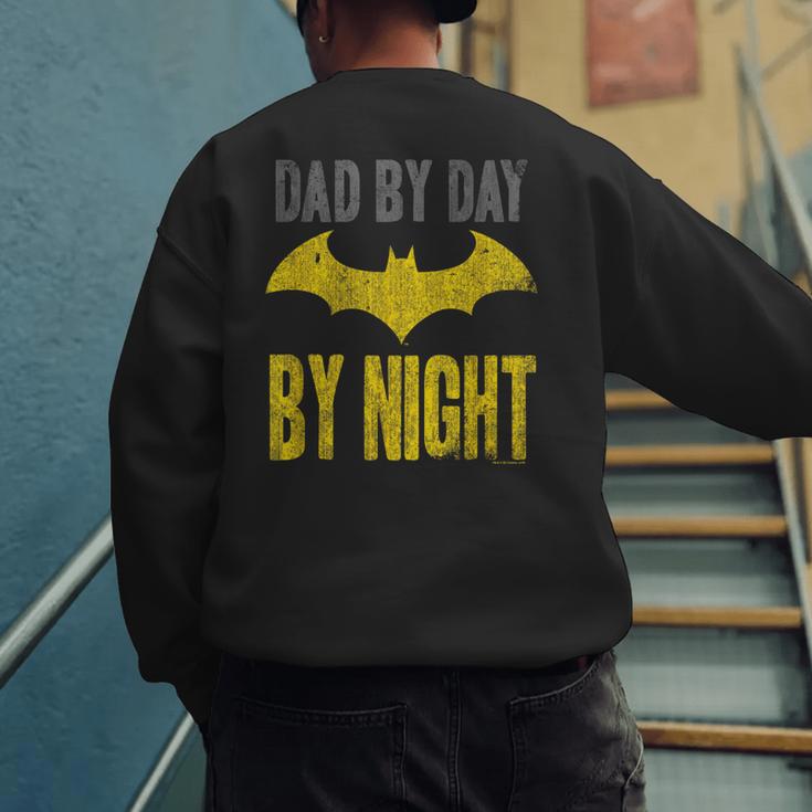 Batman Dad By Day Men's Sweatshirt Back Print