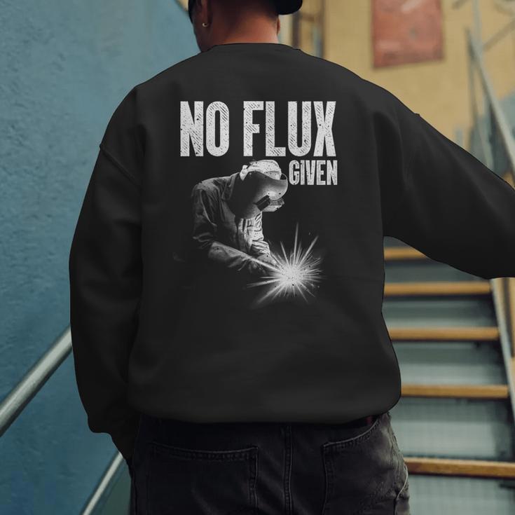 Best Welding Art For Men Dad Welder Arc Welding Metal Worker Small Men's Sweatshirt Back Print