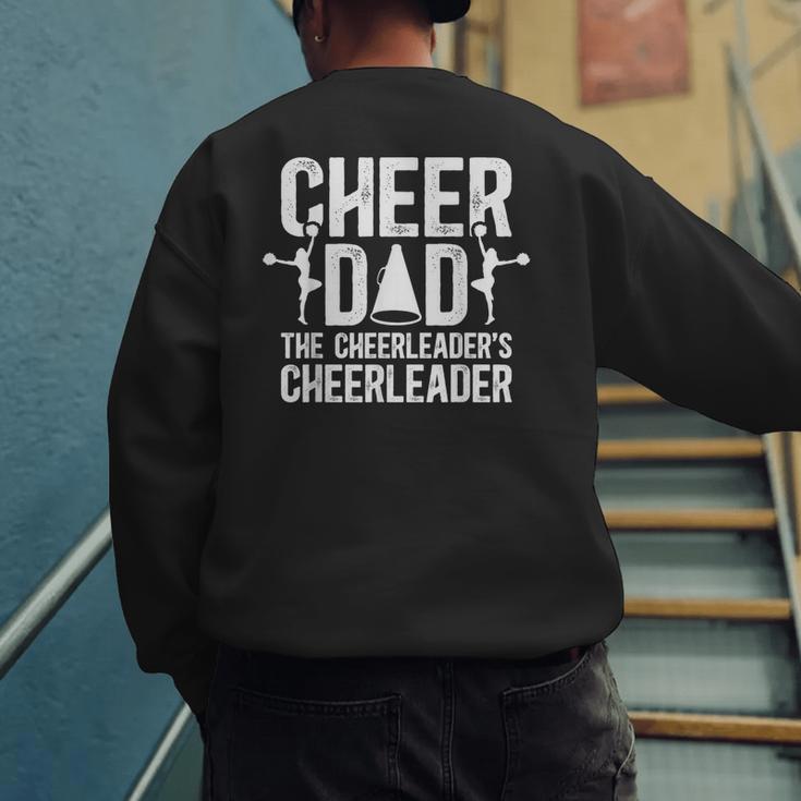 Cheer Dad The Cheerleader's Cheerleader Dad Cheer Father Men's Sweatshirt Back Print Cheer Dad The Cheerleader's Cheerleader Dad Cheer Father Men's Sweatshirt Back Print