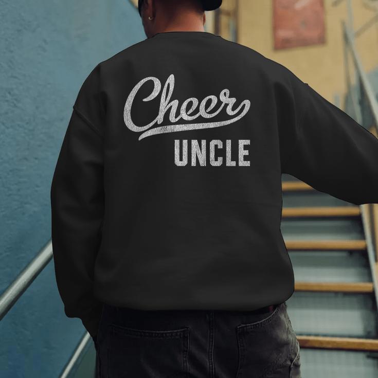 Cheer Dad Shirts Cheer Uncle Proud Cheerleading Uncle Men's Sweatshirt Back Print Cheer Dad Shirts Cheer Uncle Proud Cheerleading Uncle Men's Sweatshirt Back Print